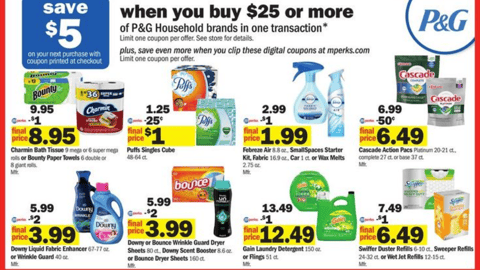 Meijer P&G 'Save $5' Feature